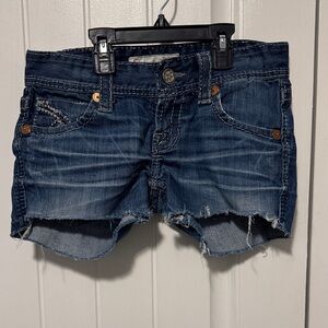 Big Star Dark Blue Jean Shorts